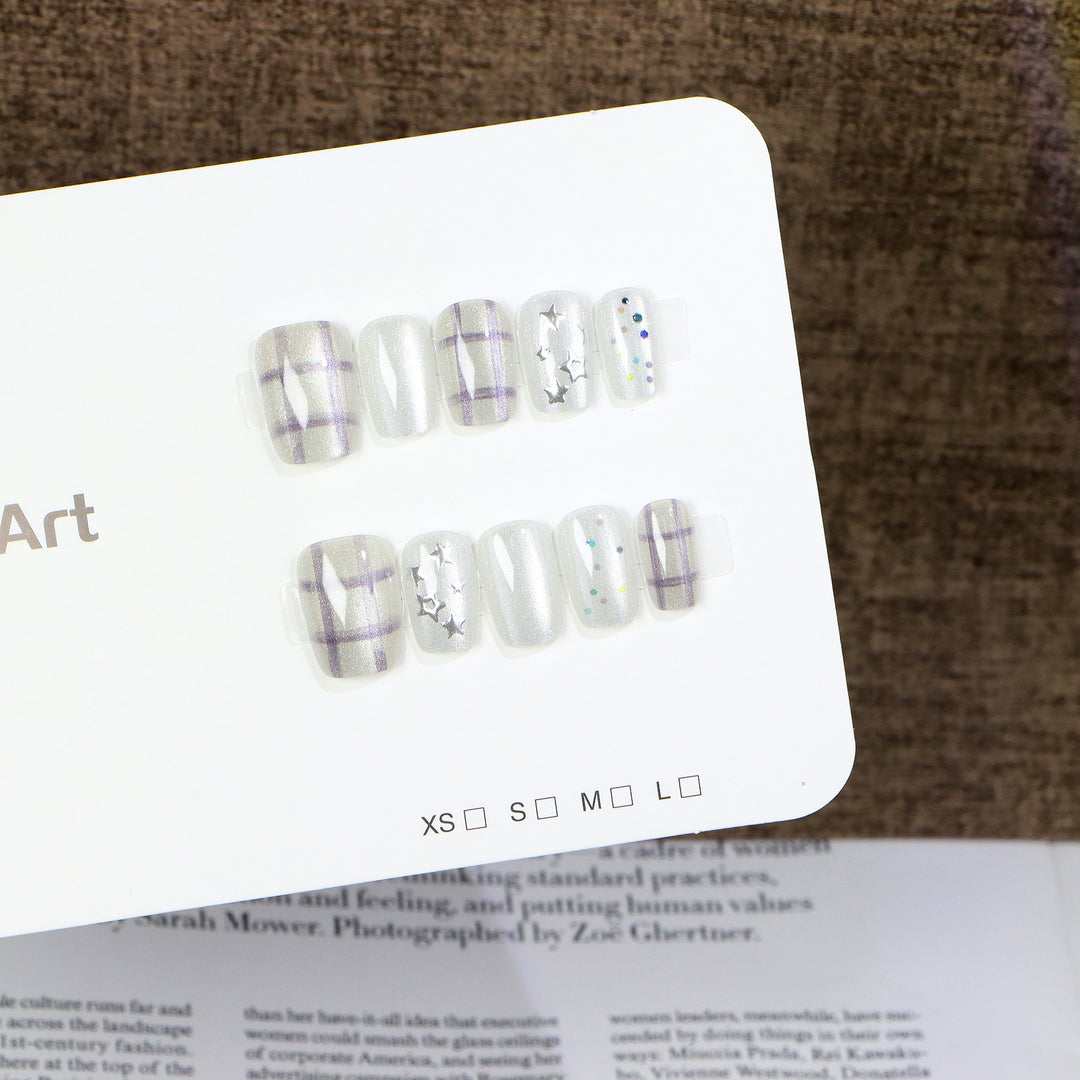 Fashion-Forward Press-On Nail Design Kalsten