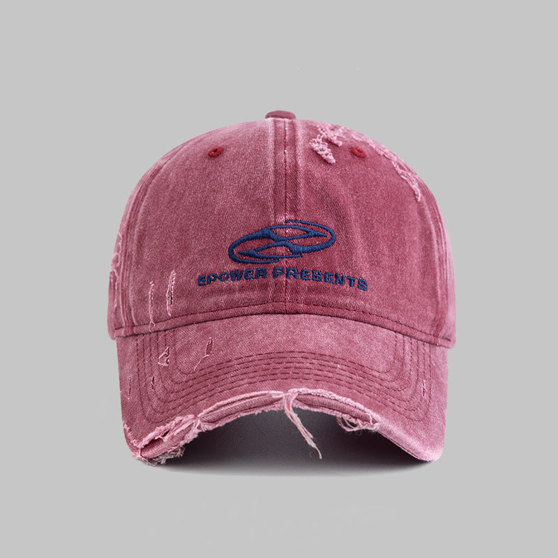 Distressed Vintage Style Baseball Cap