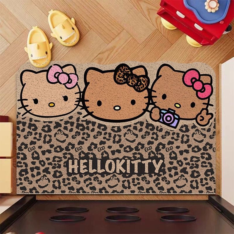 Cartoon-Themed Entryway Mat