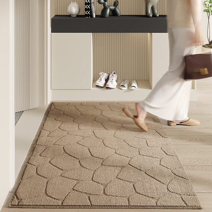 Textured Geometric Area Rug Kalsten