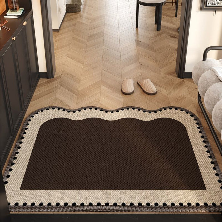 Decorative Herringbone Entrance Mat