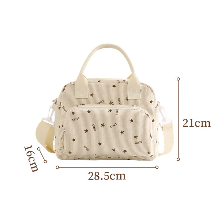 Insulated Cherry Print Lunch Bag Kalsten