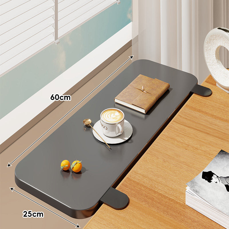 Clamp-On Window Sill Desk Extension Shelf