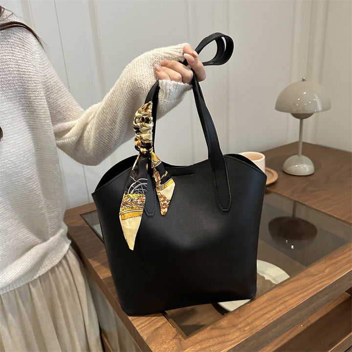 WoChic Designer Tote Bag with Stylish Scarf Kalsten