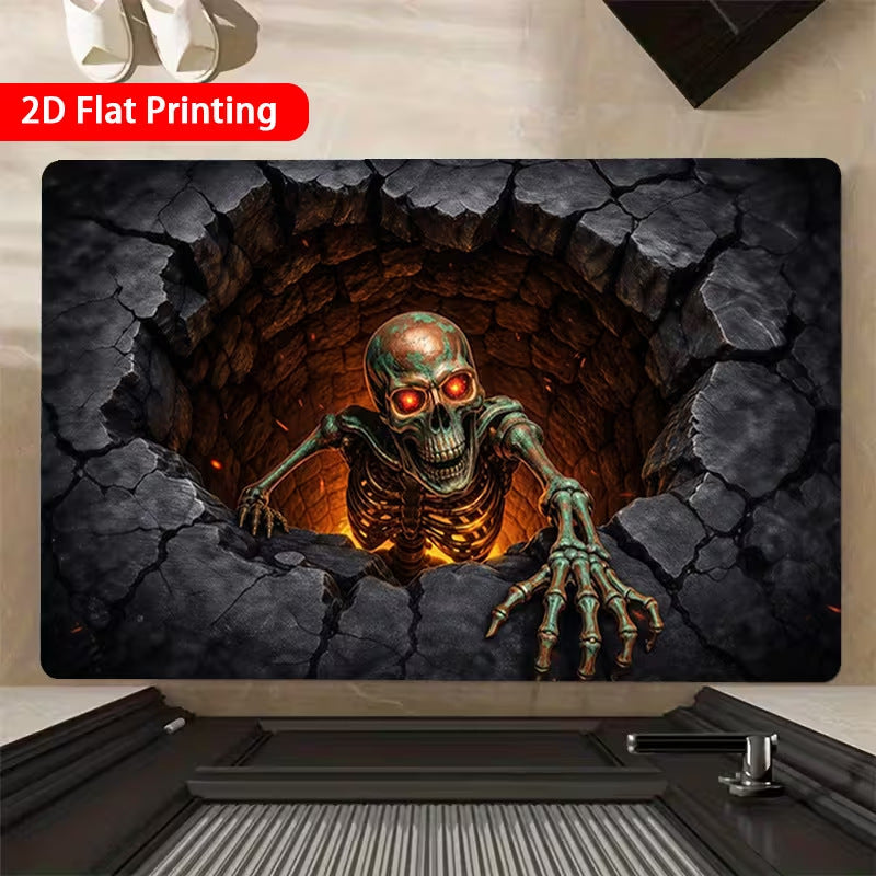 3D Spiral Staircase Illusion Mat