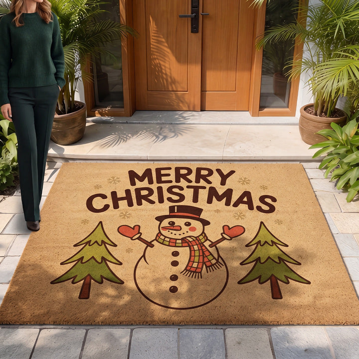 Christmas-Themed Welcome Mat Kalsten