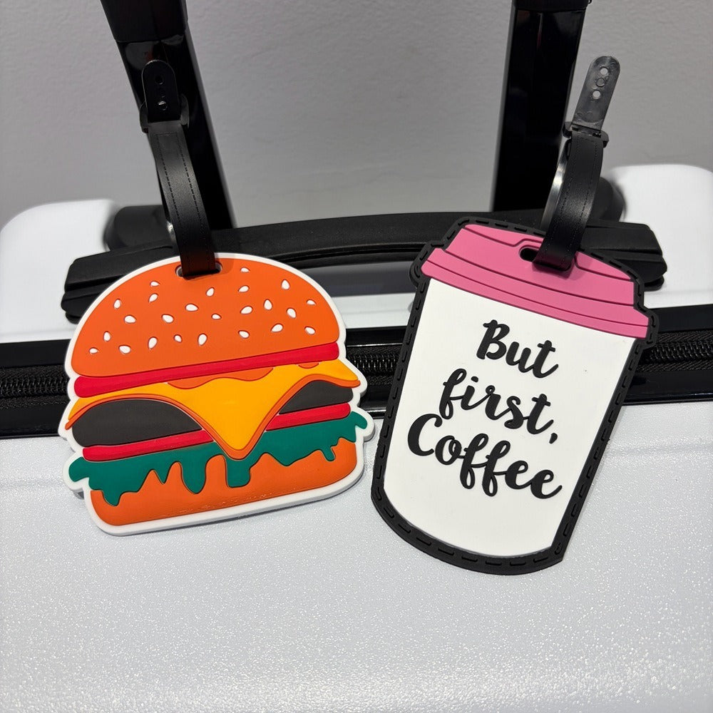 Fun Hamburger-Shaped Luggage Tag Kalsten