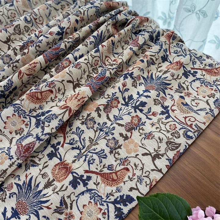 Decorative Floral Tapestry Blanket
