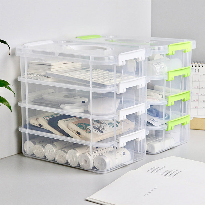 Stacking Storage Box Set Kalsten