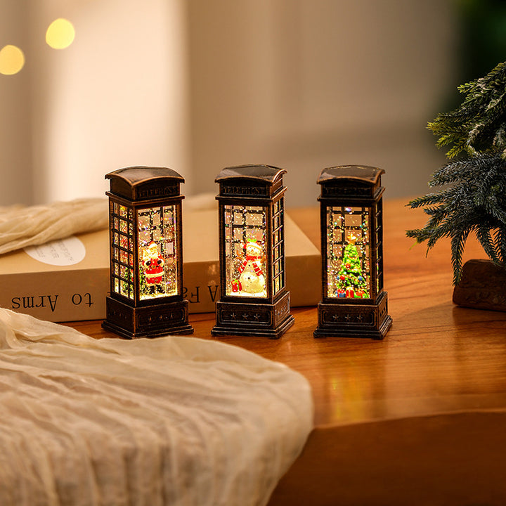 Nostalgic Christmas lantern with LED lighting Kalsten