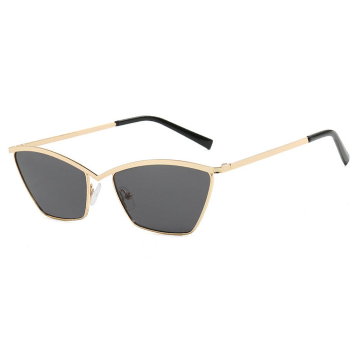 Women's fashionable Cat-Eye sunglasses with elegant metal frame Kalsten