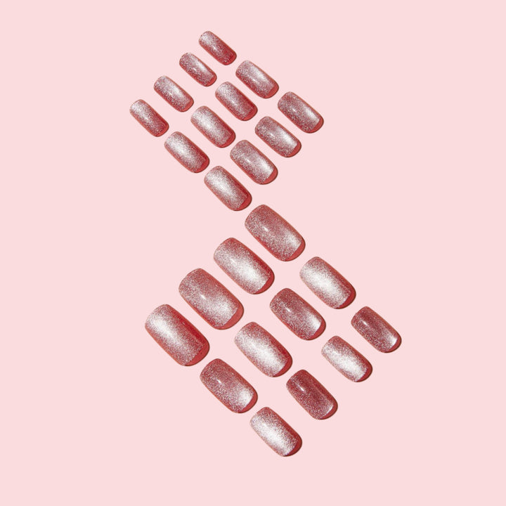 Sparkling Glitter Nail Extensions Kalsten