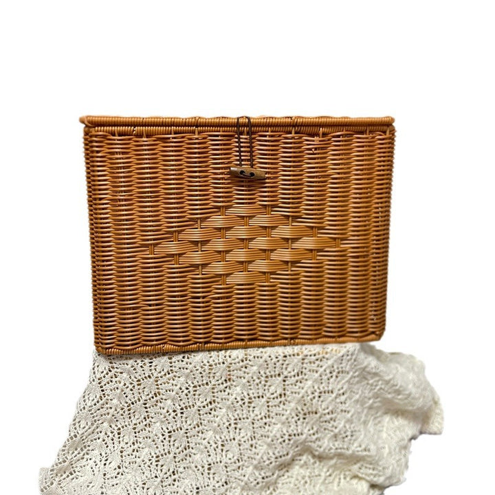 Woven Storage Chest Kalsten