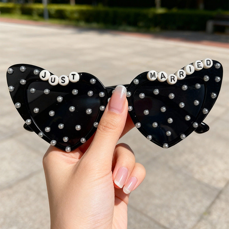 Novelty Heart-Shaped Sunglasses Kalsten