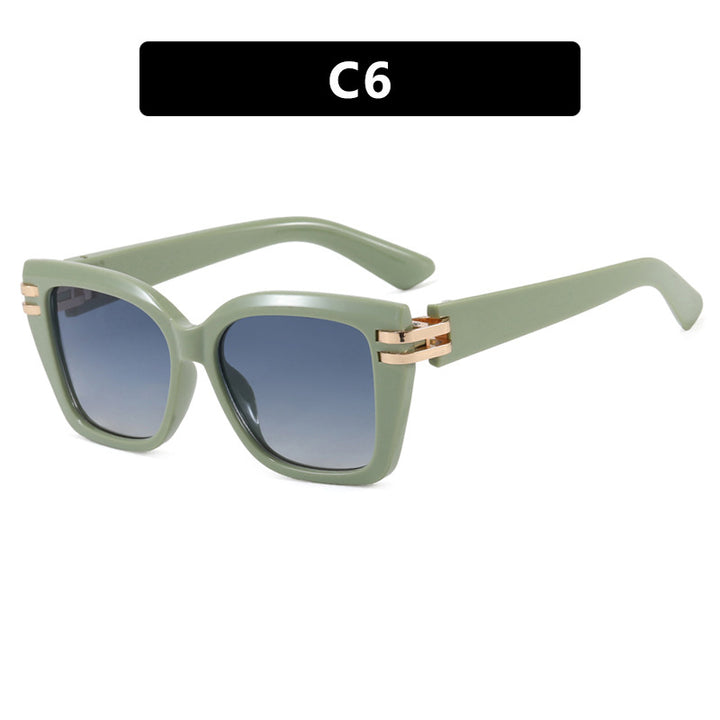 Women stylish oversized sunglasses with luxurious details Kalsten