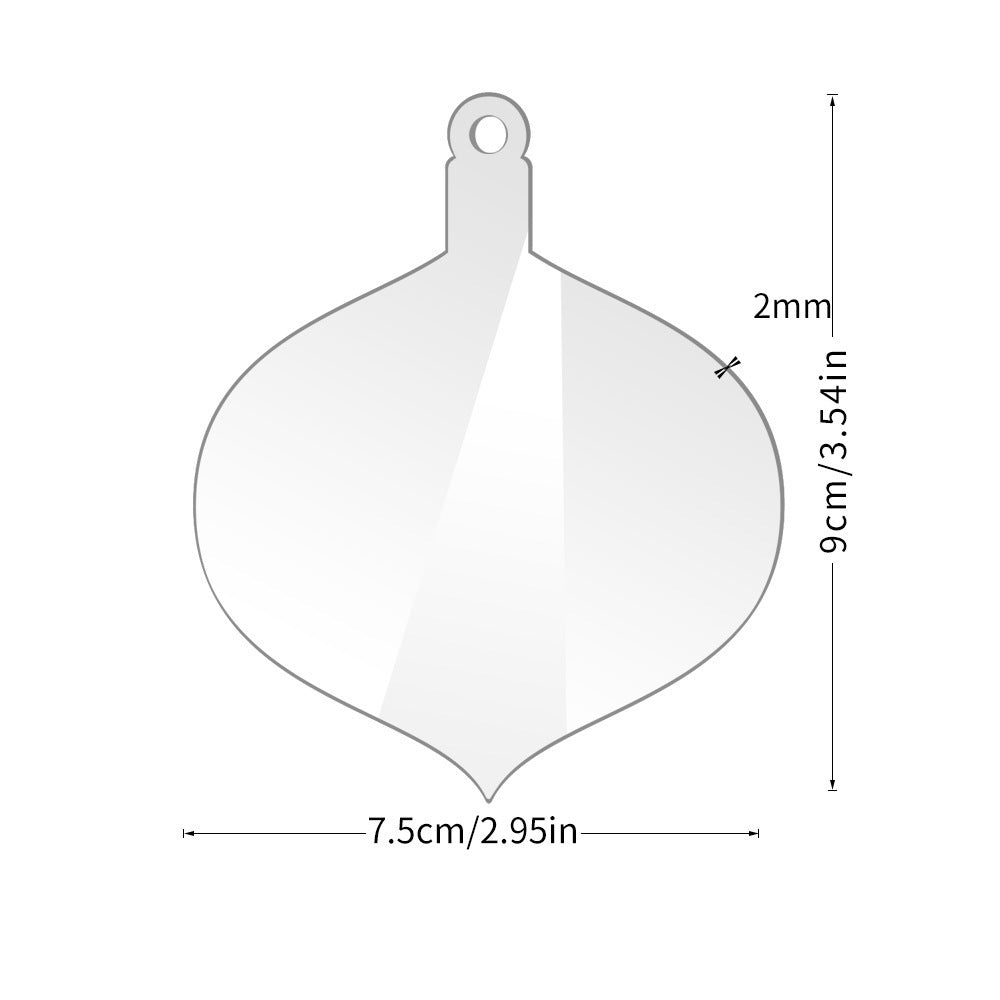 Frosted Snowflake Ornament Kalsten