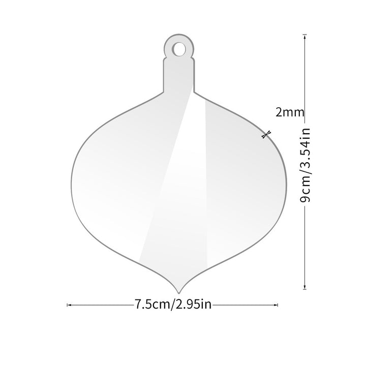 Frosted Snowflake Ornament Kalsten