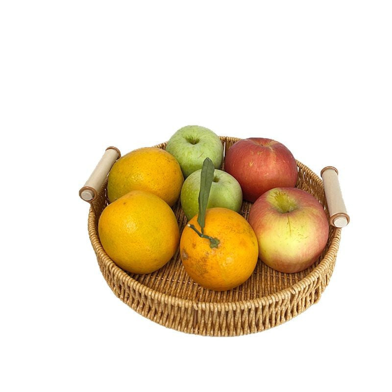 Nested Woven Serving Tray Kalsten