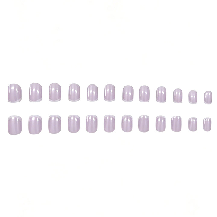 Elegant French Tip Press-On Nail Set Kalsten