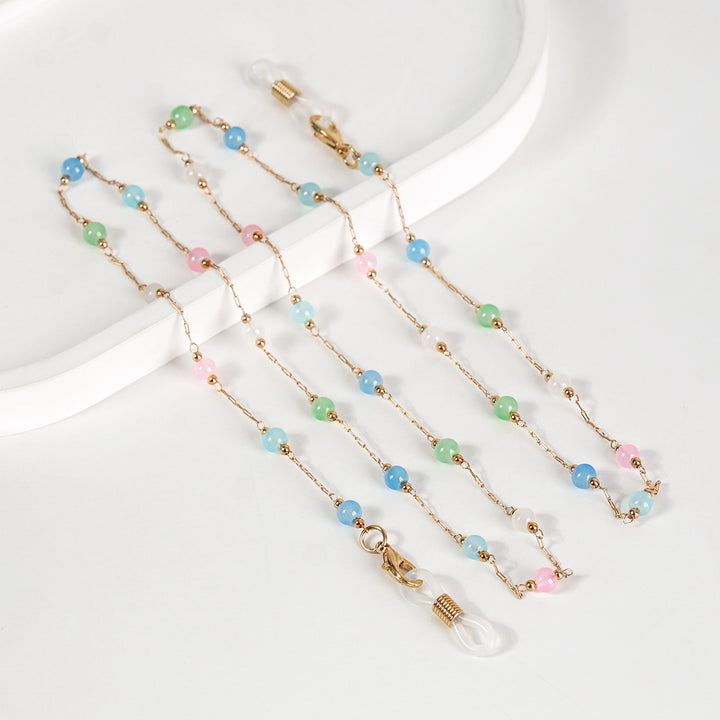 Elegant Beaded Glasses Chain Kalsten