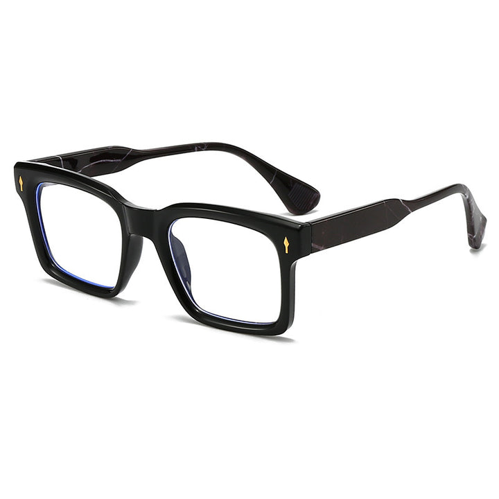 Ladies Rectangular Sunglasses in Elegant Tortoiseshell Design Kalsten