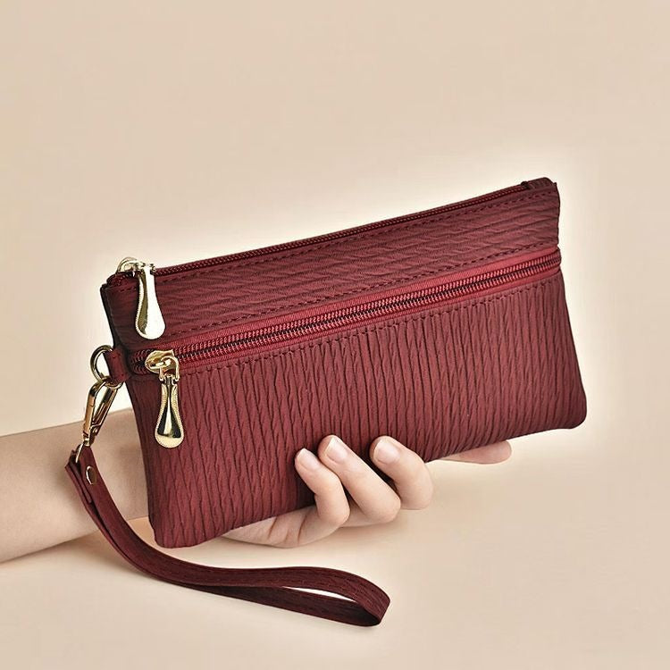 Elegant Clutch With Practical Wrist Strap Kalsten