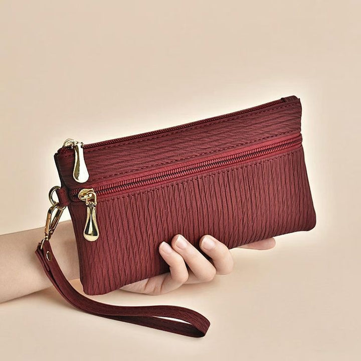 Elegant Clutch With Practical Wrist Strap Kalsten