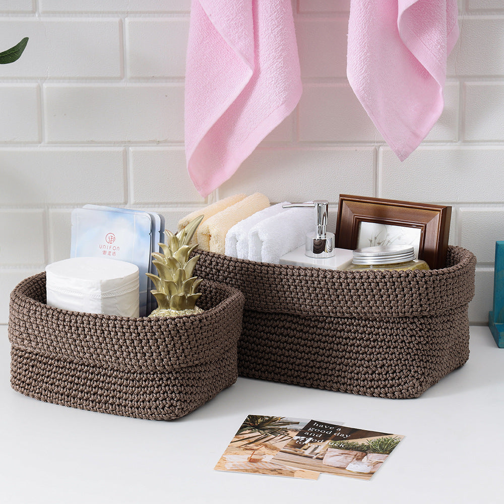 Handcrafted Woven Storage Baskets