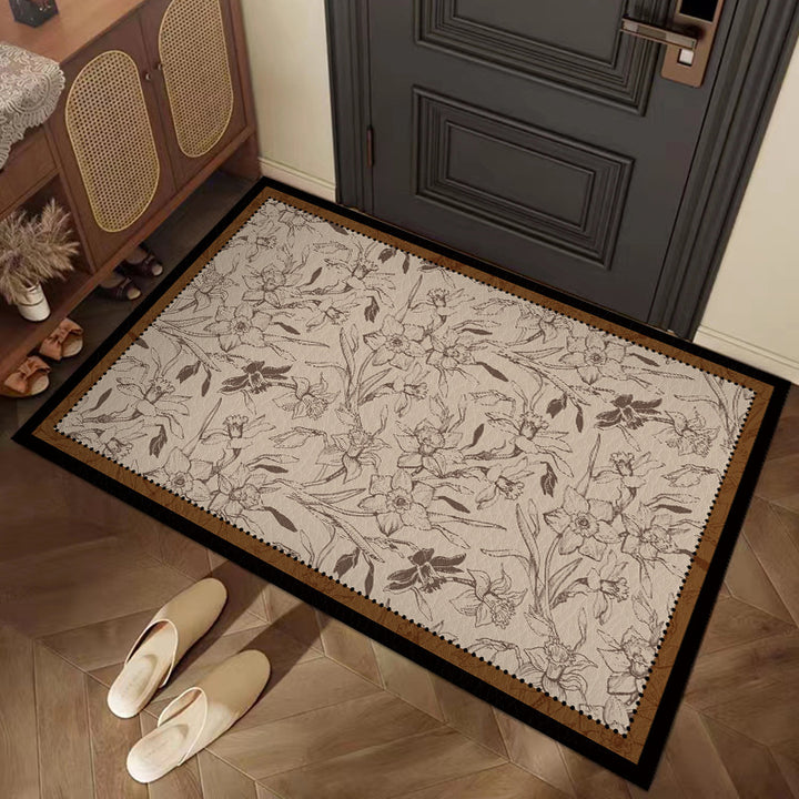 Decorative Floral Area Mat  1789834621