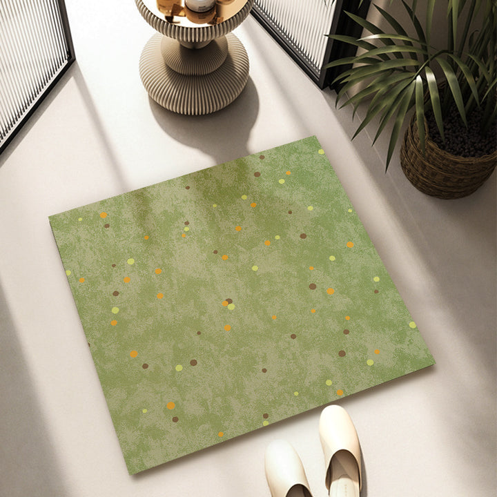Floral Patterned Decorative Area Mat