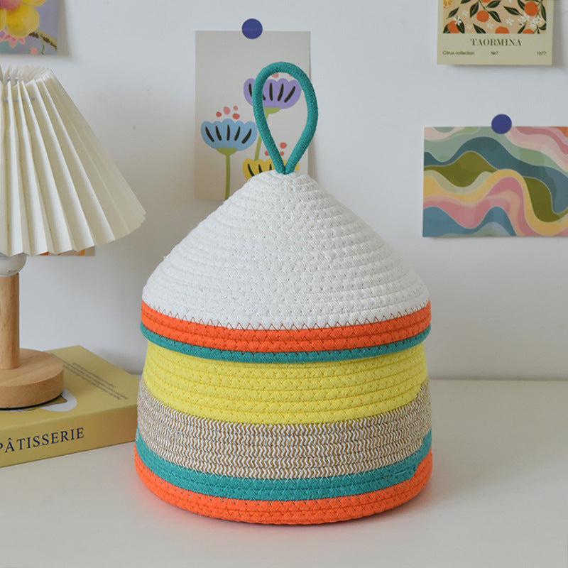 Playful Storage Basket in Rabbit Design Kalsten