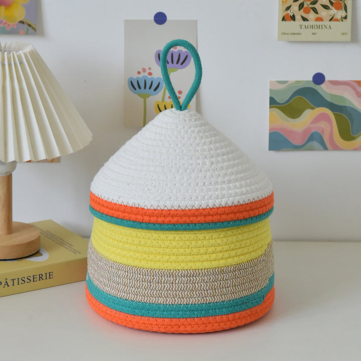 Playful Storage Basket in Rabbit Design Kalsten