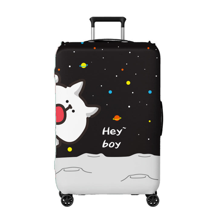 Unisex hard-shell travel suitcase with creative ice cream design Kalsten