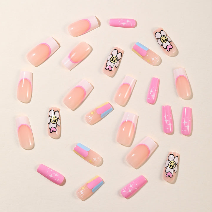 Creative Floral-Themed Nail Art Extensions Kalsten