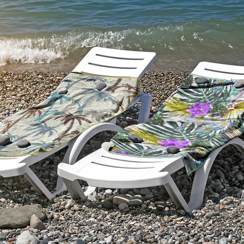 Beach towel made of skin-friendly microfiber with a creative pattern mix Kalsten