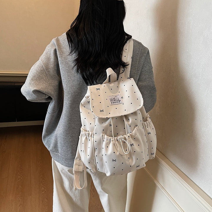 Playful Polka Dot Backpack Kalsten