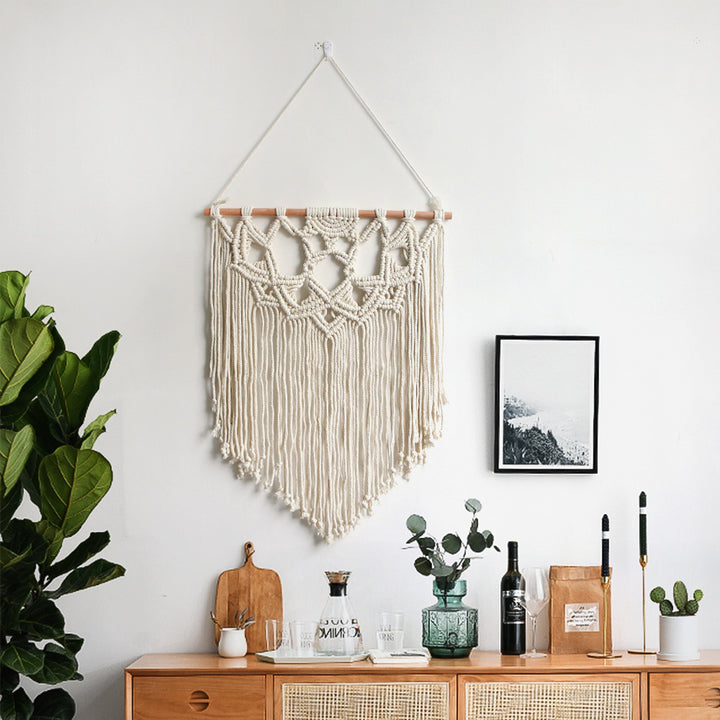 Macrame Wall Decor with Artistic Details