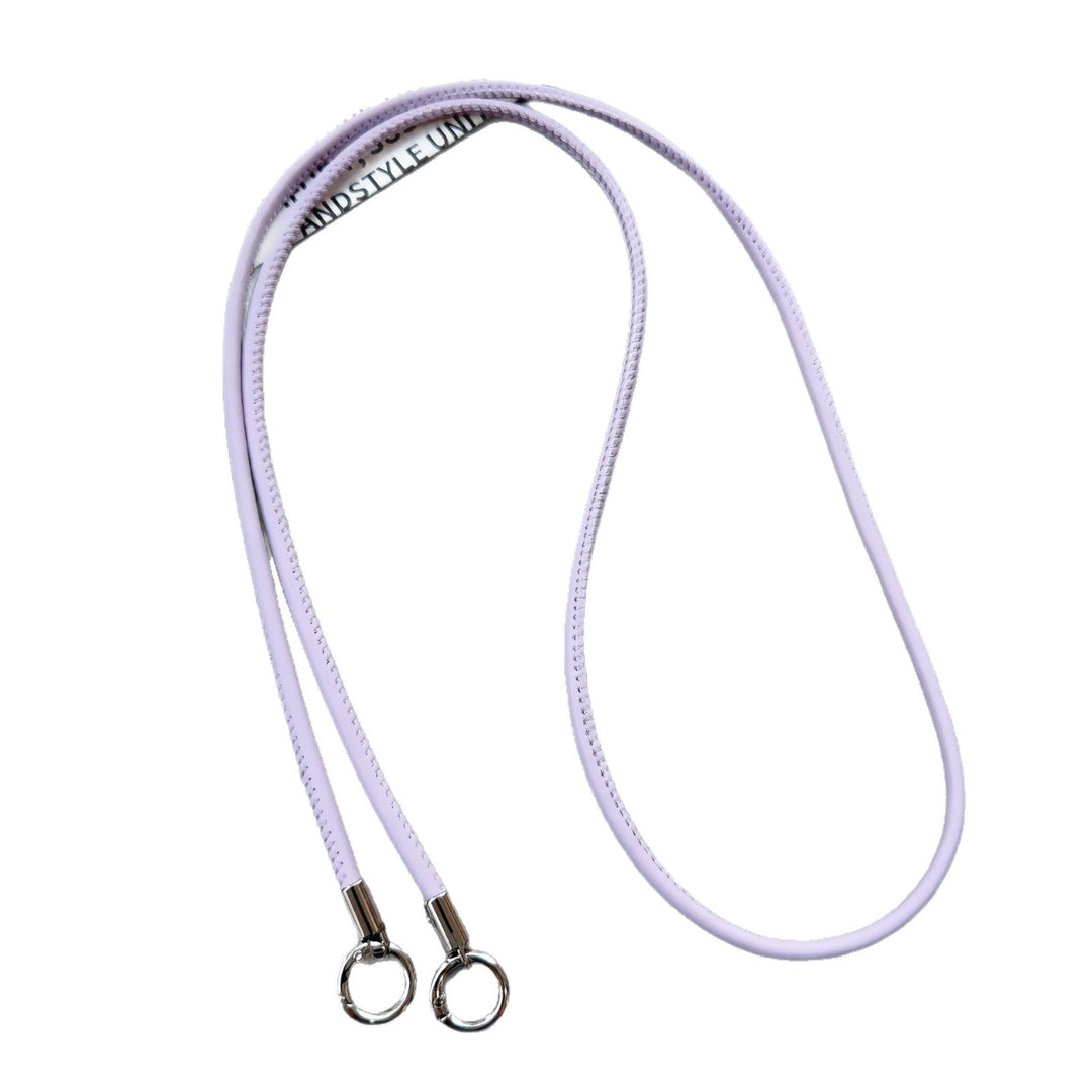 Premium Double-Ring Leather Lanyard Kalsten