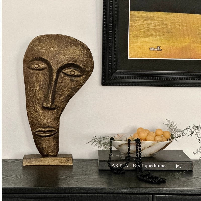 Stylish Artistic Face Sculpture