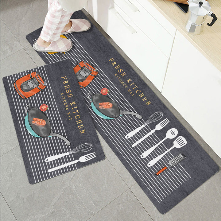 Decorative Kitchen Runner Mat Kalsten