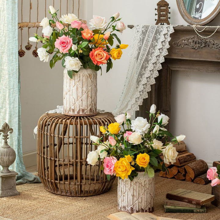 Premium Decorative Artificial Rose Stem