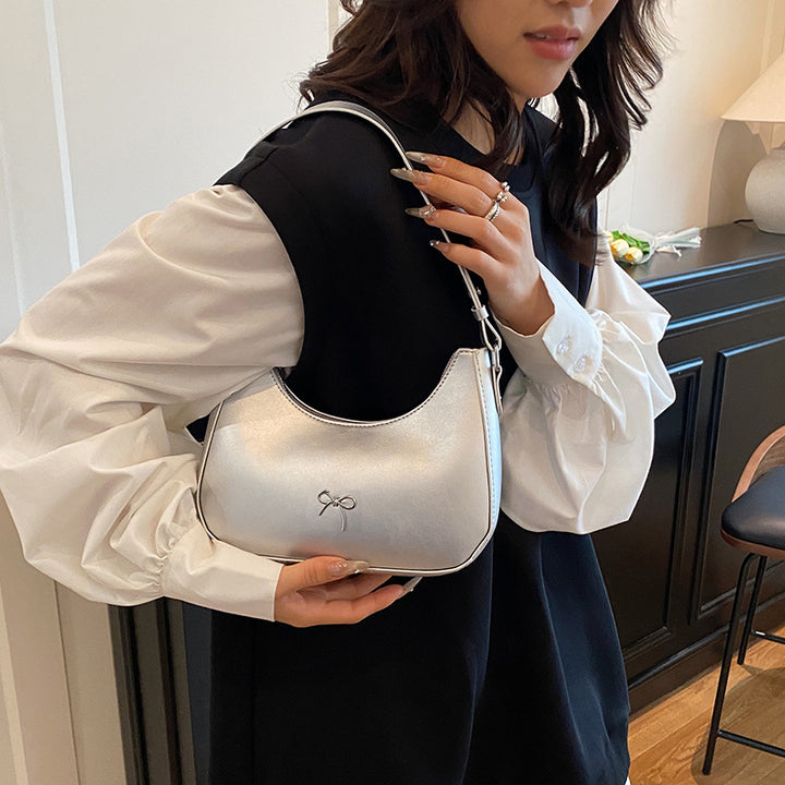 Stylish Bow Detail Shoulder Bag Kalsten