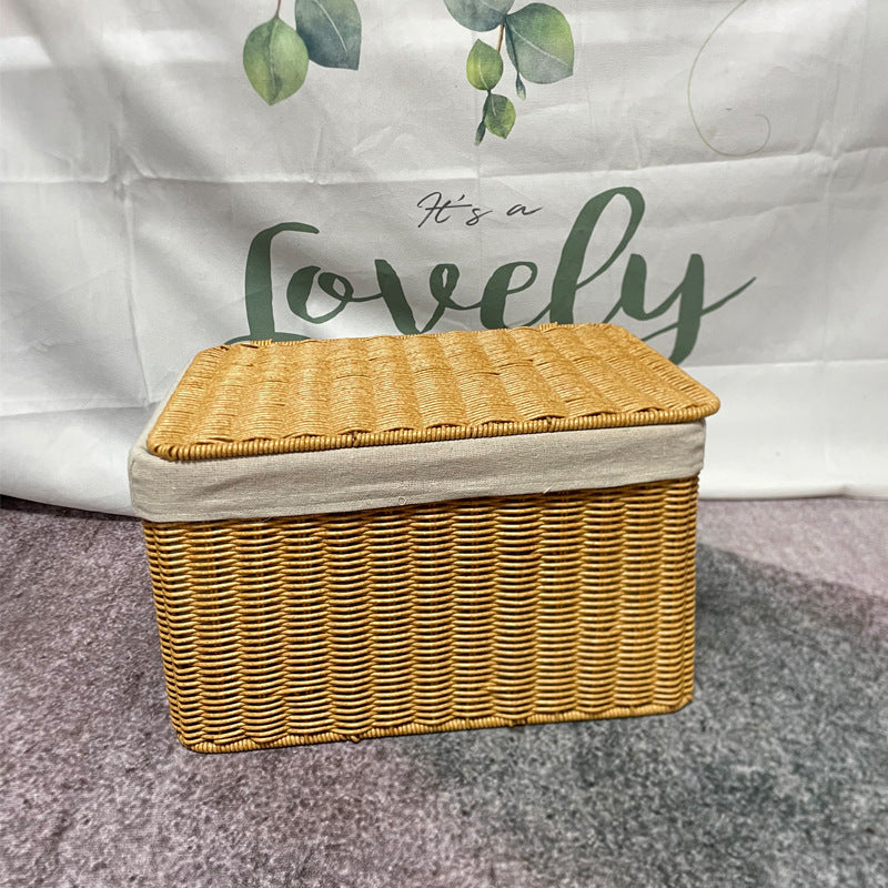 Handcrafted Woven Storage Chest Kalsten
