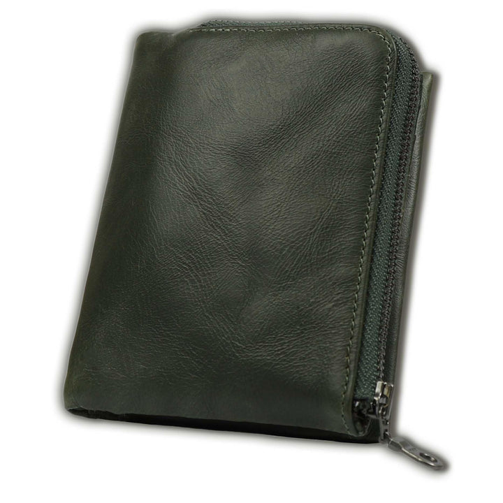 Zippered Leather Organizer Wallet Kalsten