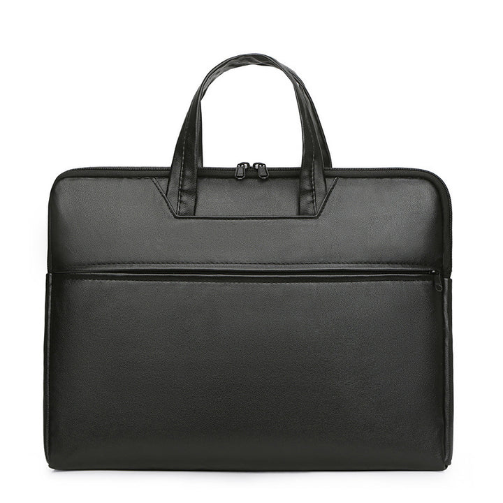 Premium Leather Laptop Briefcase Kalsten