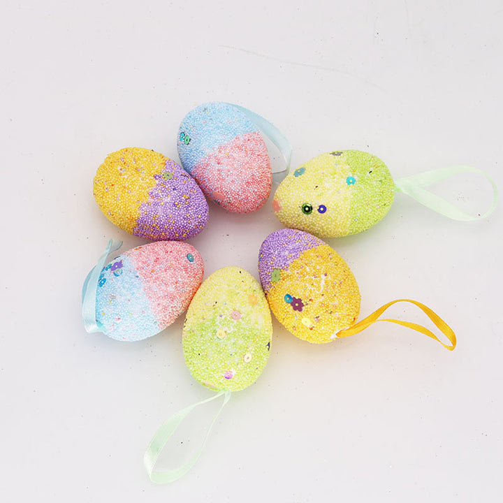 Decorative Sparkling Easter Egg Ornaments Kalsten