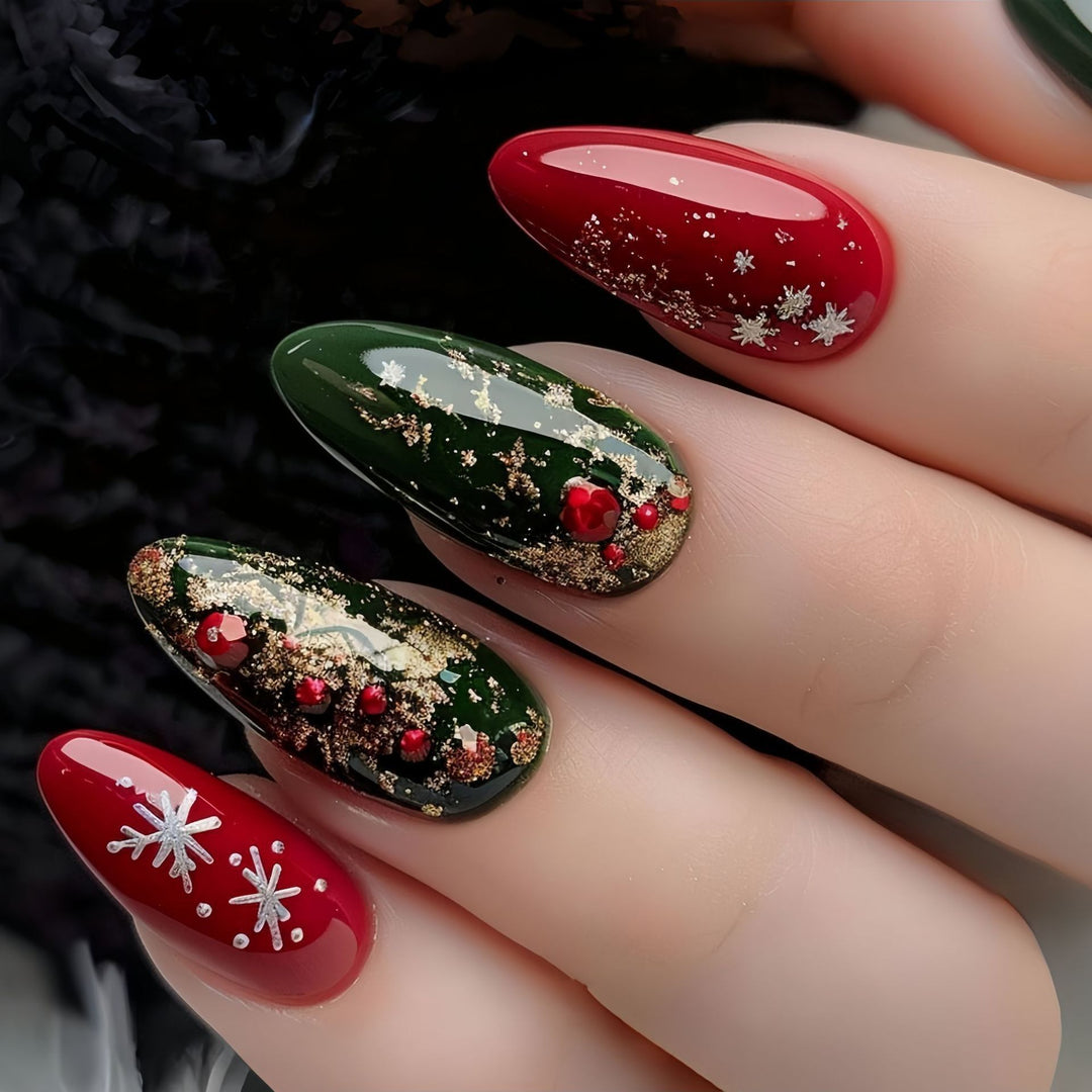 Festive Nail Art Kalsten