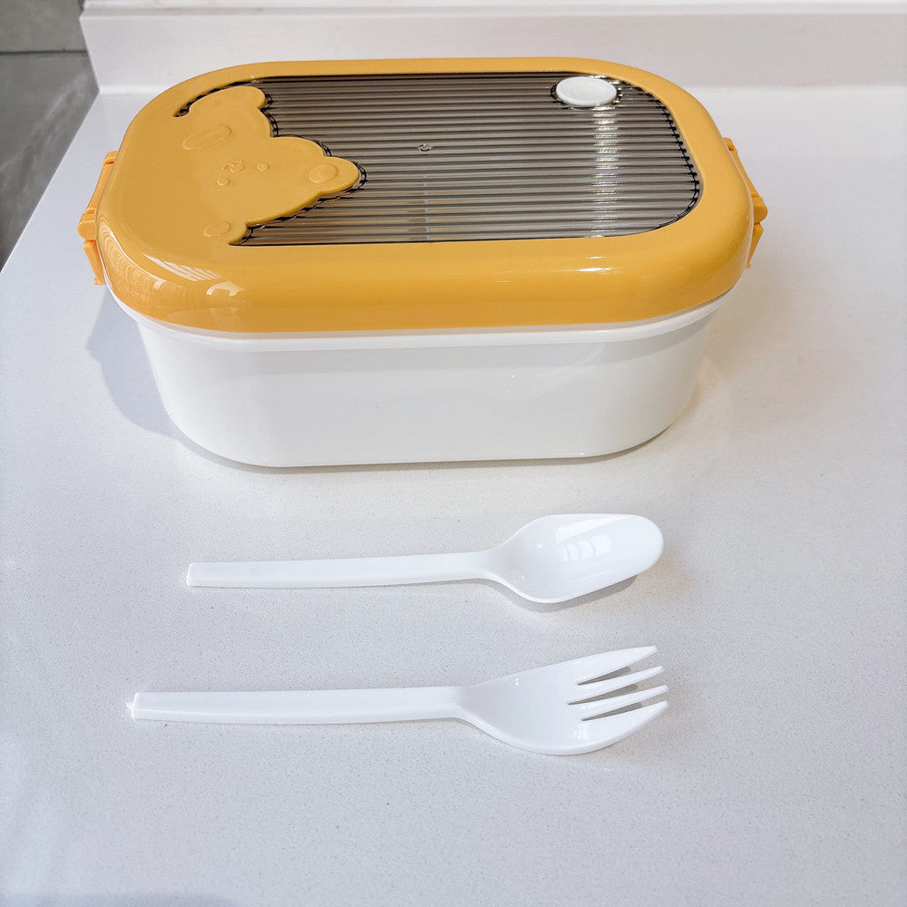 Cute Bear-Themed Food Storage Container
