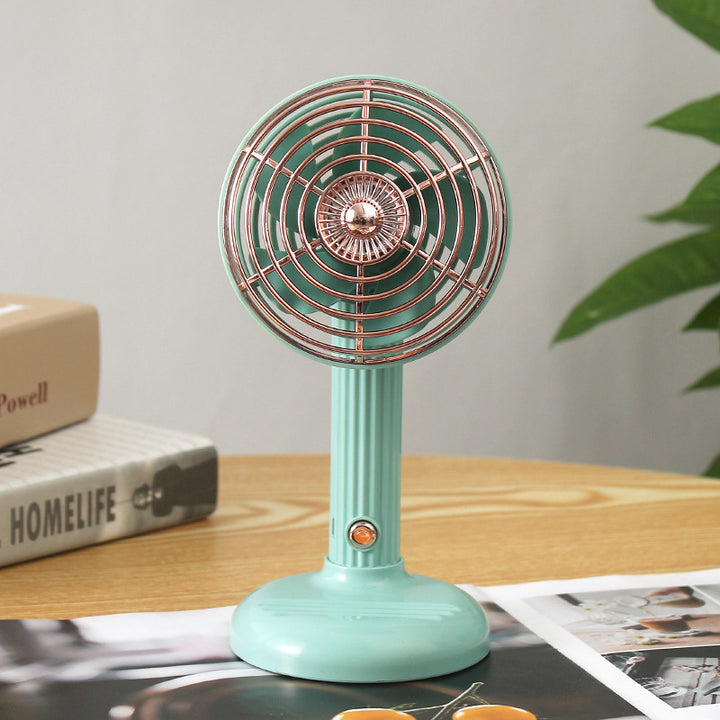 Unisex Portable Desktop Fan with Stylish Retro Design Kalsten