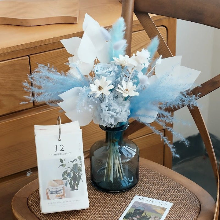 Artistic Dried Floral Arrangement